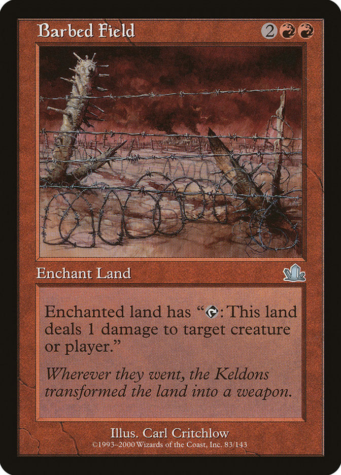 Barbed Field [Prophecy] | Tables and Towers