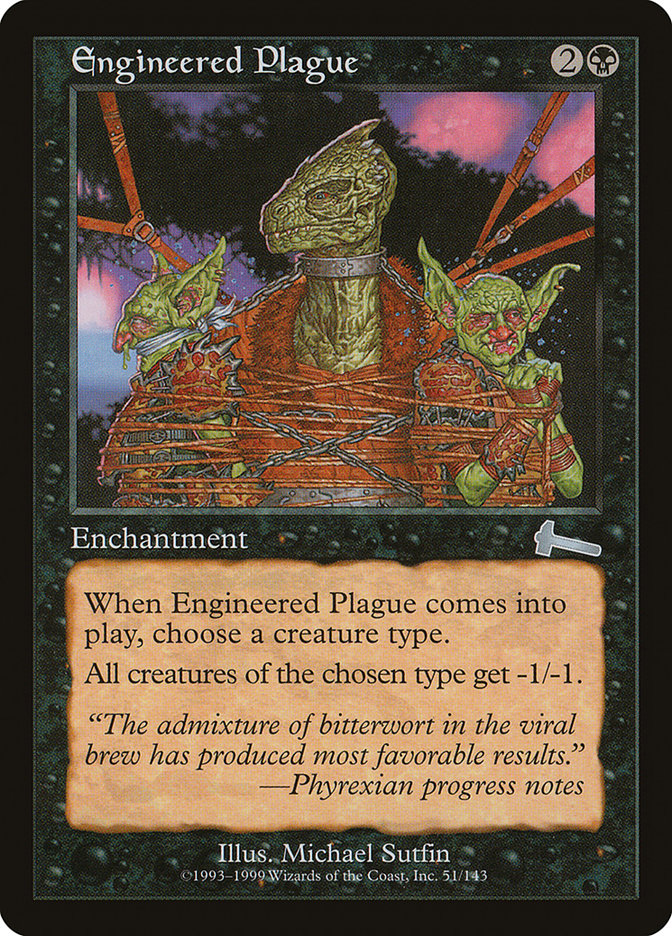 Engineered Plague [Urza's Legacy] | Tables and Towers