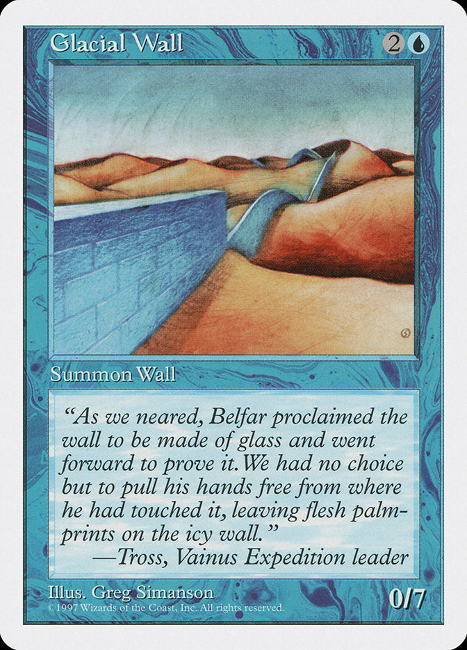 Glacial Wall [Fifth Edition] | Tables and Towers