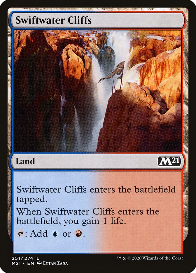 Swiftwater Cliffs [Core Set 2021] | Tables and Towers