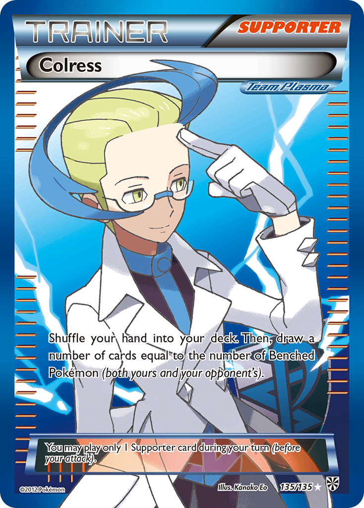 Colress (135/135) [Black & White: Plasma Storm] | Tables and Towers