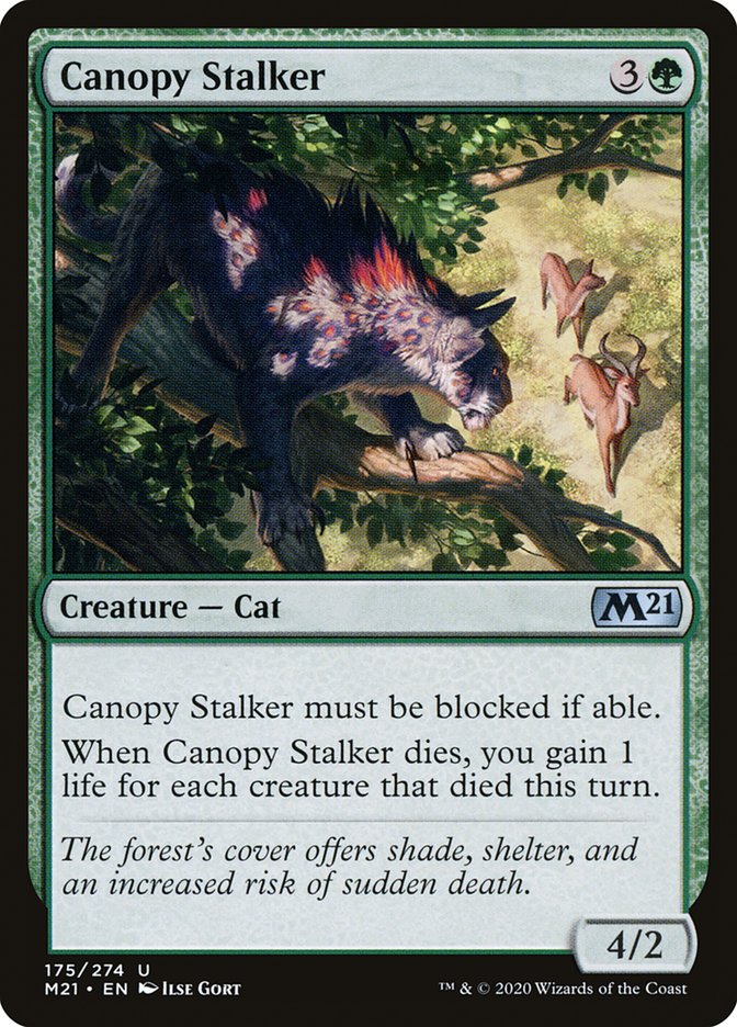 Canopy Stalker [Core Set 2021] | Tables and Towers