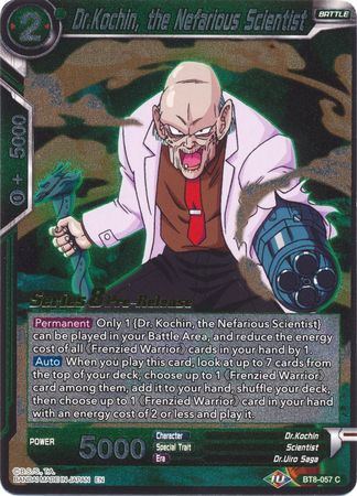 Dr.Kochin, the Nefarious Scientist (BT8-057_PR) [Malicious Machinations Prerelease Promos] | Tables and Towers