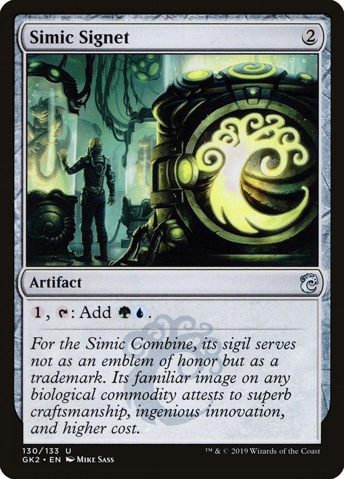 Simic Signet [Ravnica Allegiance Guild Kit] | Tables and Towers