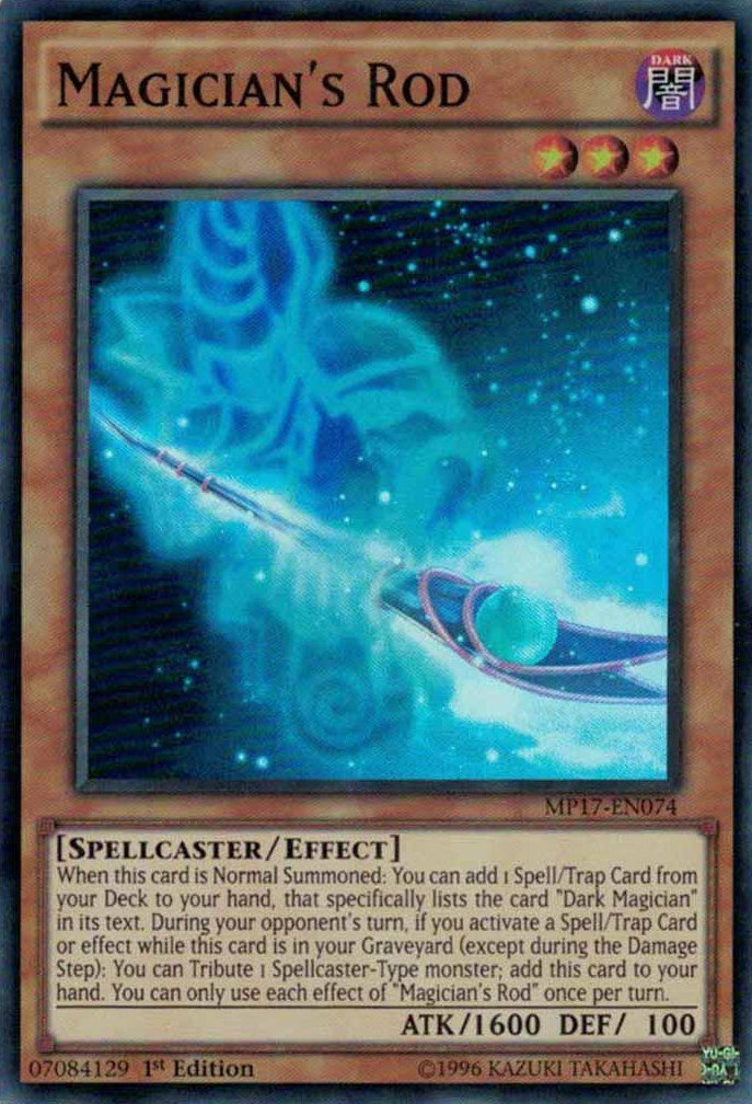 Magician's Rod [MP17-EN074] Super Rare | Tables and Towers