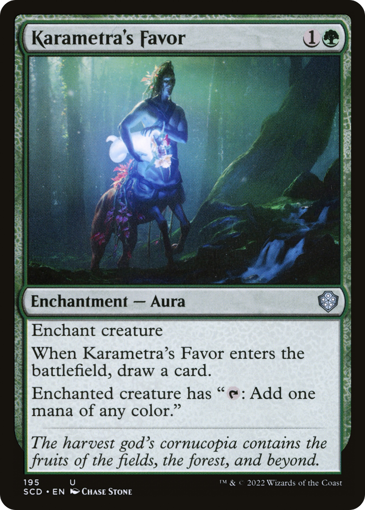 Karametra's Favor [Starter Commander Decks] | Tables and Towers