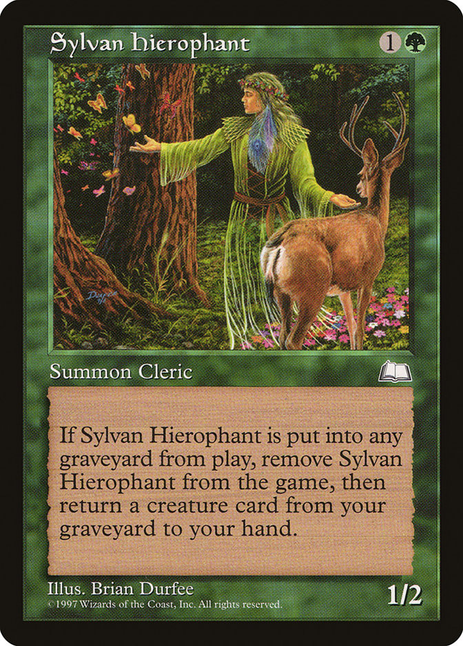 Sylvan Hierophant [Weatherlight] | Tables and Towers