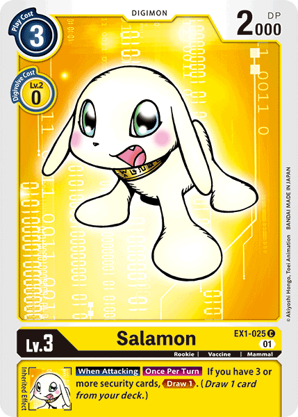 Salamon [EX1-025] [Classic Collection] | Tables and Towers