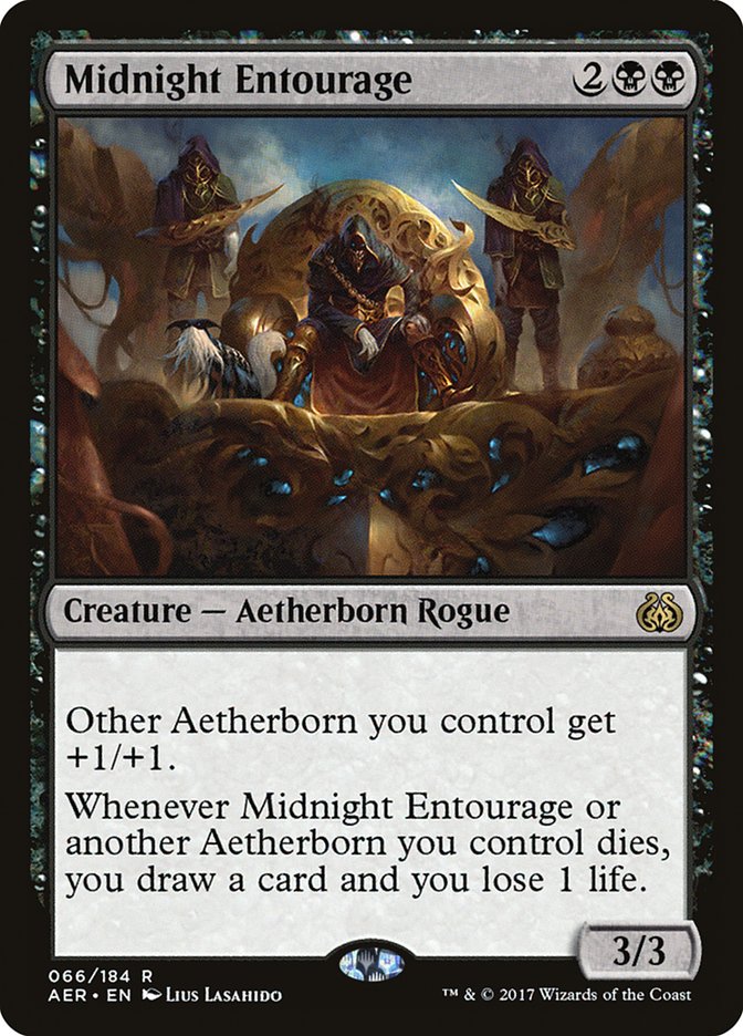 Midnight Entourage [Aether Revolt] | Tables and Towers