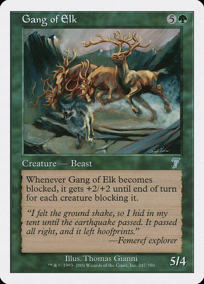 Gang of Elk [Seventh Edition] | Tables and Towers