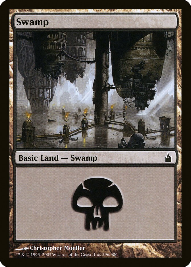 Swamp (296) [Ravnica: City of Guilds] | Tables and Towers