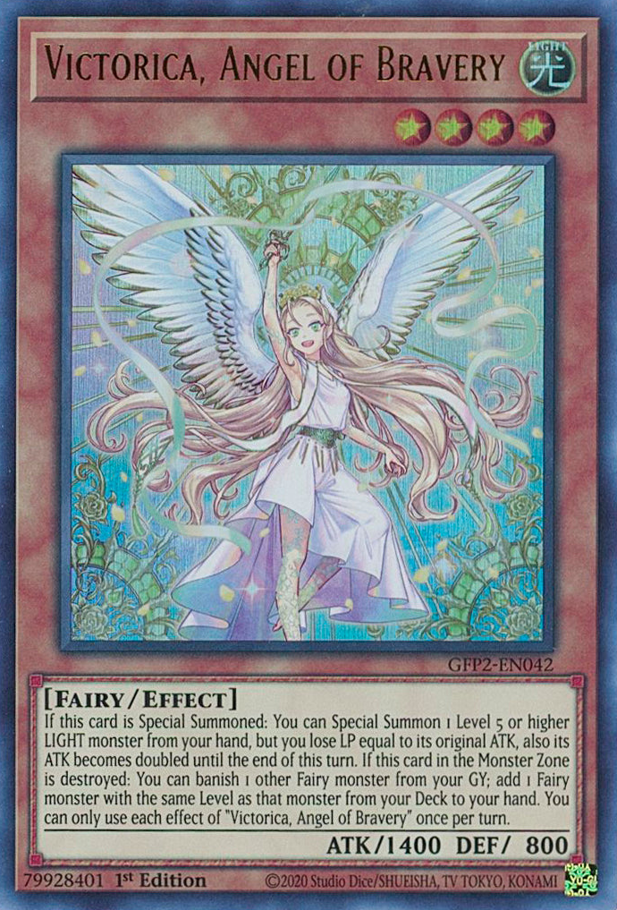 Victorica, Angel of Bravery [GFP2-EN042] Ultra Rare | Tables and Towers