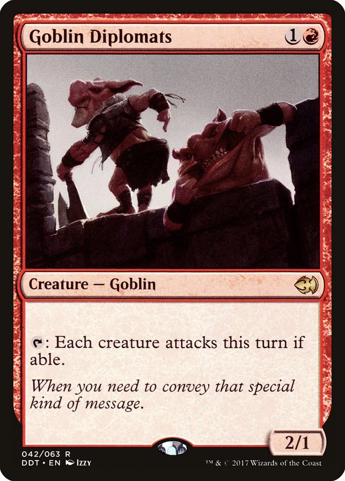 Goblin Diplomats [Duel Decks: Merfolk vs. Goblins] | Tables and Towers