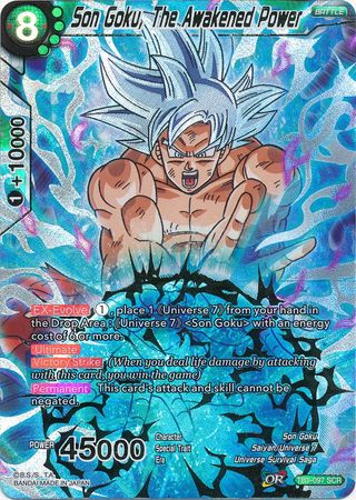 Son Goku, The Awakened Power (TB1-097) [The Tournament of Power] | Tables and Towers