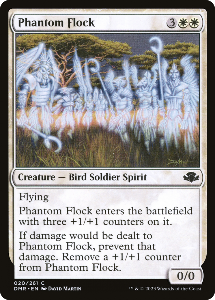 Phantom Flock [Dominaria Remastered] | Tables and Towers