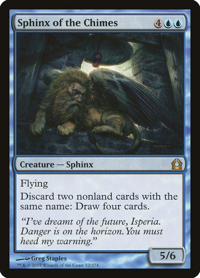 Sphinx of the Chimes [Return to Ravnica] | Tables and Towers