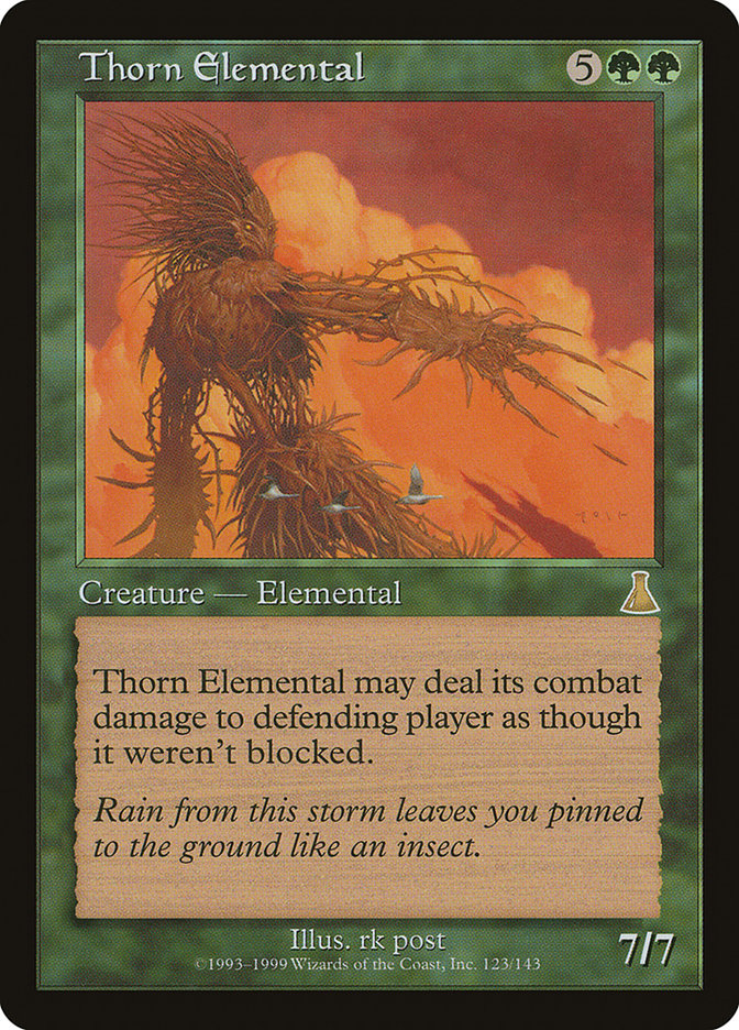 Thorn Elemental [Urza's Destiny] | Tables and Towers