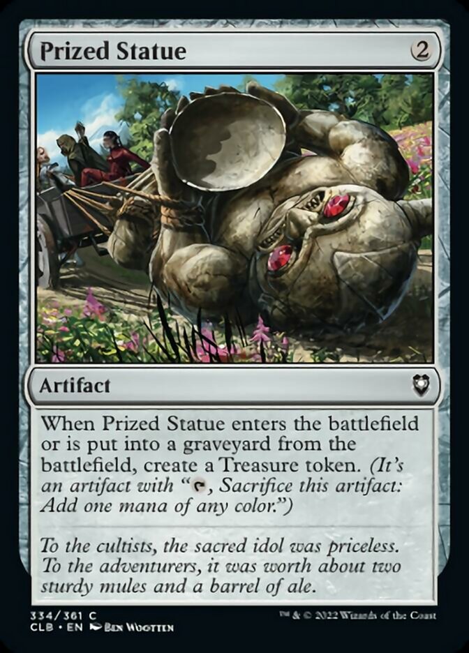 Prized Statue [Commander Legends: Battle for Baldur's Gate] | Tables and Towers