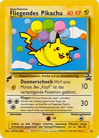 Pikachu (25) (Flying) [Pikachu World Collection Promos] | Tables and Towers