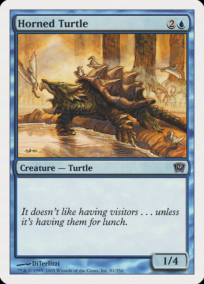 Horned Turtle [Ninth Edition] | Tables and Towers