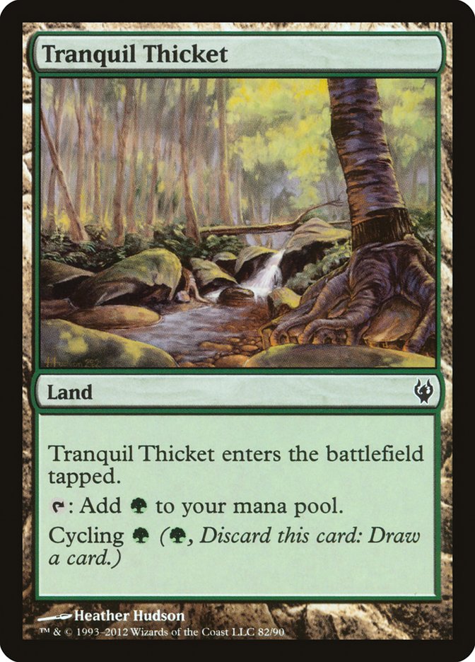 Tranquil Thicket [Duel Decks: Izzet vs. Golgari] | Tables and Towers