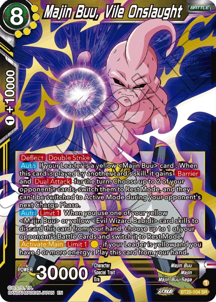 Majin Buu, Vile Onslaught (BT20-104) [Power Absorbed] | Tables and Towers