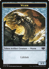 Wurm (033/036) // Goat Double-Sided Token [Commander 2014 Tokens] | Tables and Towers