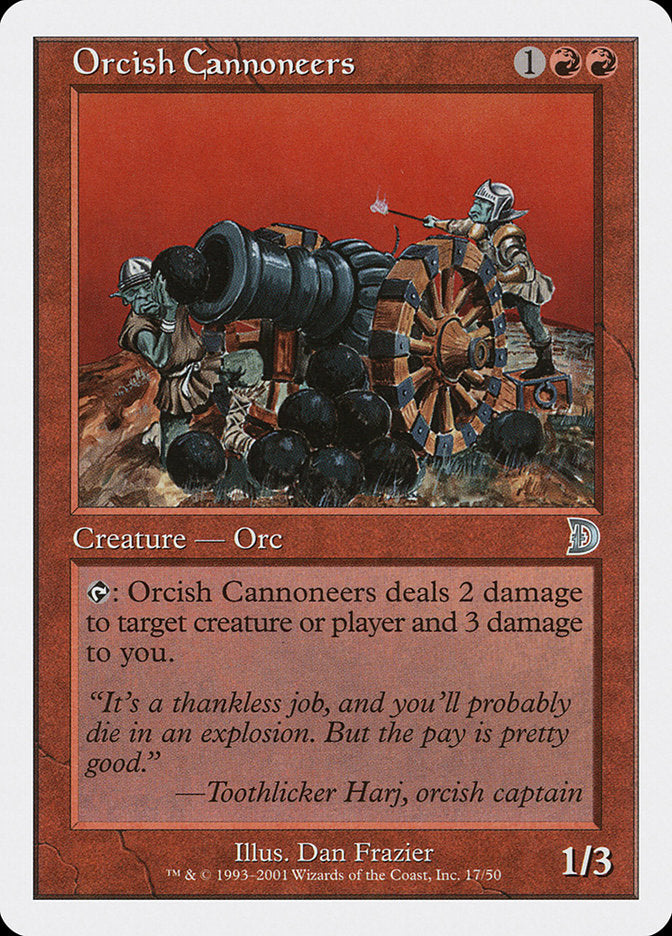 Orcish Cannoneers [Deckmasters] | Tables and Towers