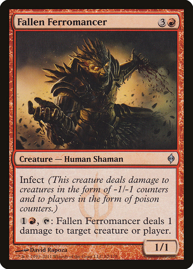 Fallen Ferromancer [New Phyrexia] | Tables and Towers