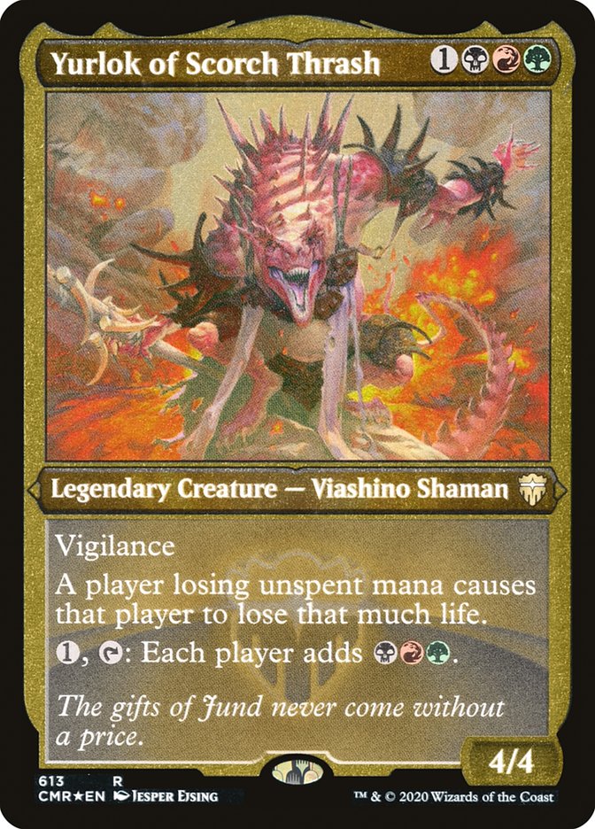 Yurlok of Scorch Thrash (Etched) [Commander Legends] | Tables and Towers