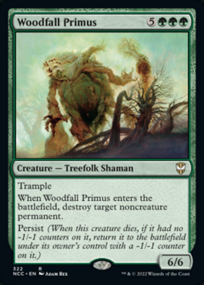 Woodfall Primus [Streets of New Capenna Commander] | Tables and Towers