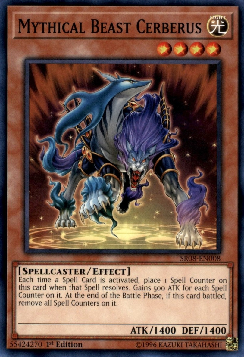 Mythical Beast Cerberus [SR08-EN008] Common | Tables and Towers