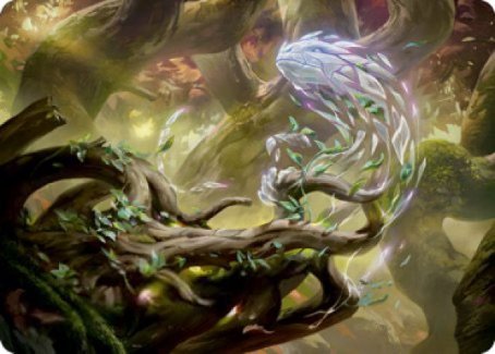 Emergent Sequence Art Card [Strixhaven: School of Mages Art Series] | Tables and Towers