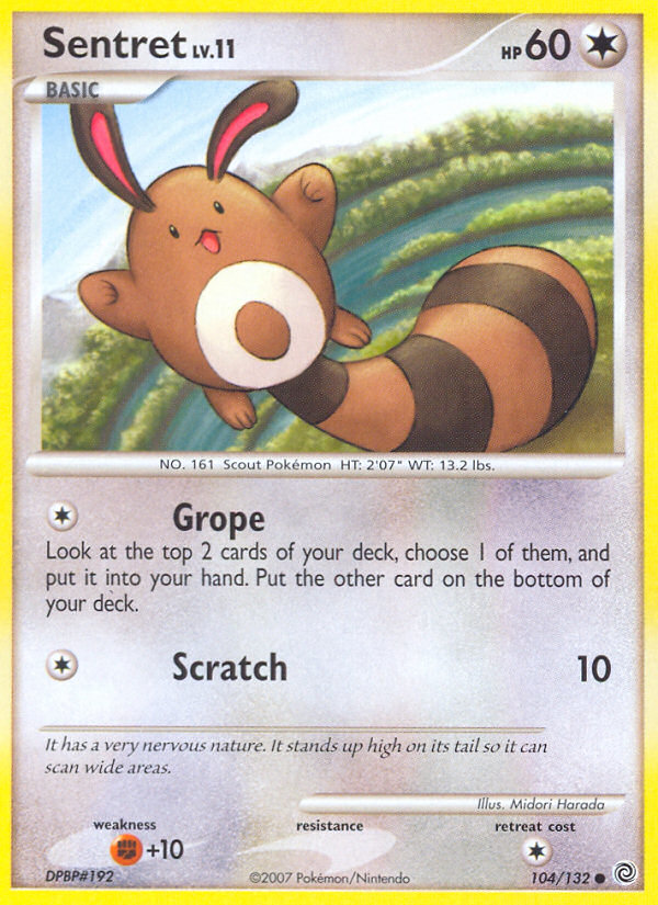 Sentret (104/132) [Diamond & Pearl: Secret Wonders] | Tables and Towers