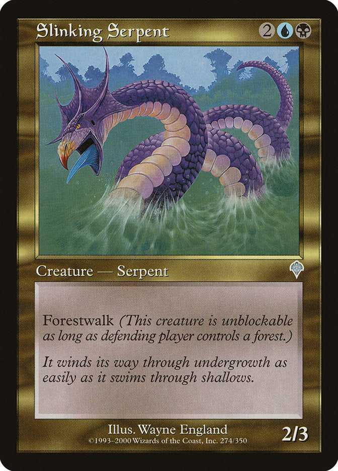 Slinking Serpent [Invasion] | Tables and Towers