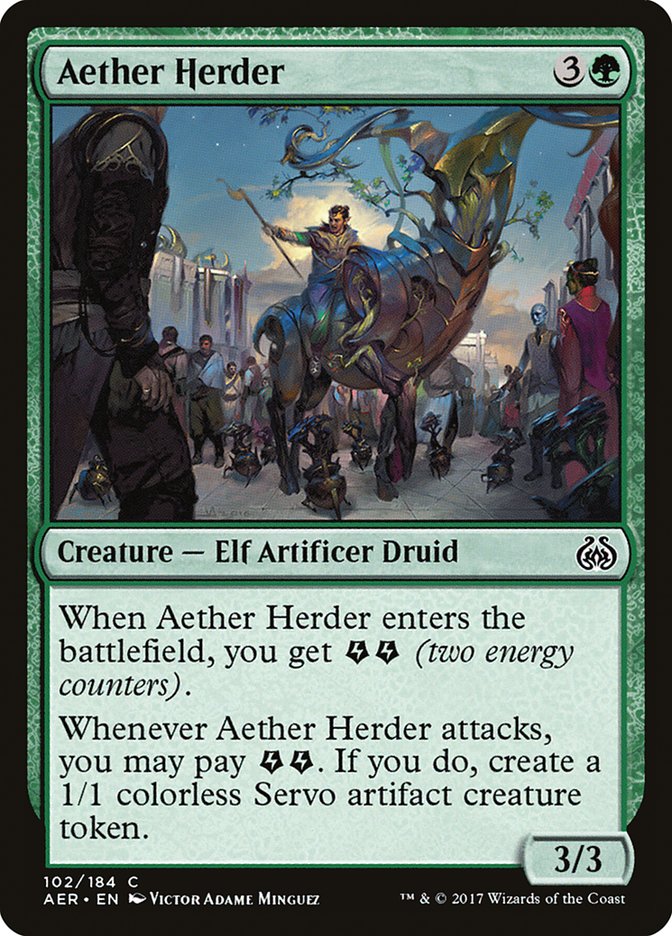 Aether Herder [Aether Revolt] | Tables and Towers