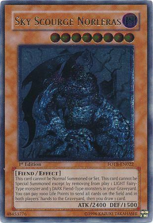 Sky Scourge Norleras [FOTB-EN022] Ultimate Rare | Tables and Towers