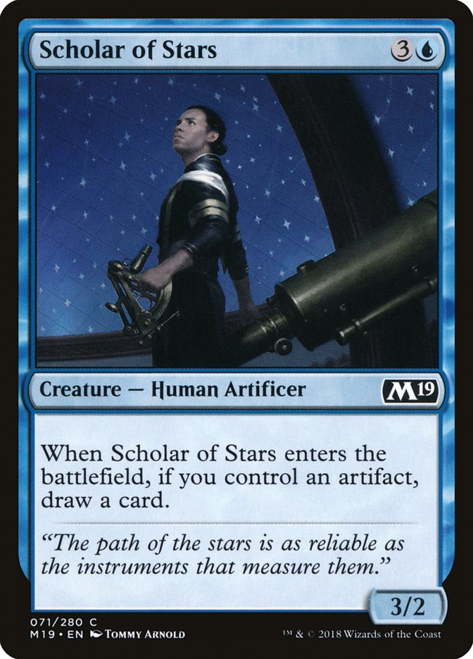 Scholar of Stars [Core Set 2019] | Tables and Towers