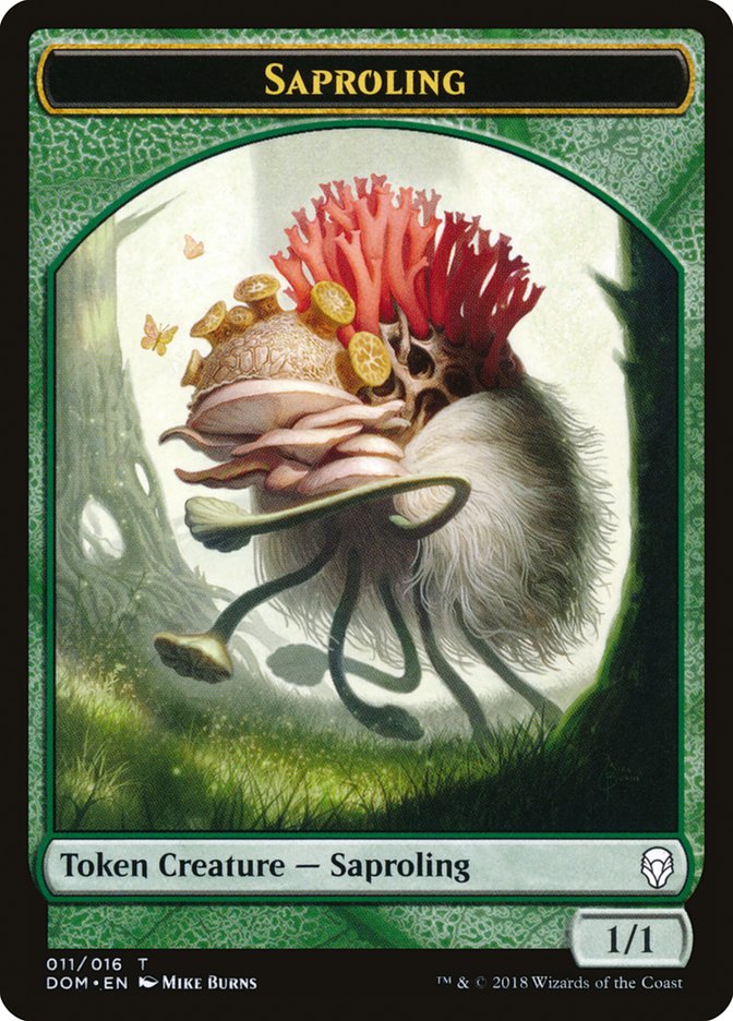 Saproling Token (011/016) [Dominaria Tokens] | Tables and Towers