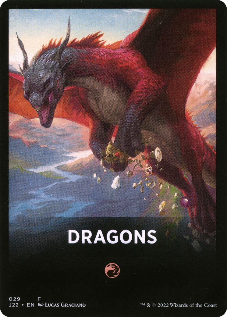 Dragons Theme Card [Jumpstart 2022 Front Cards] | Tables and Towers