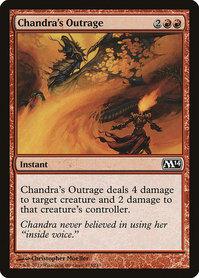 Chandra's Outrage [Magic 2014] | Tables and Towers