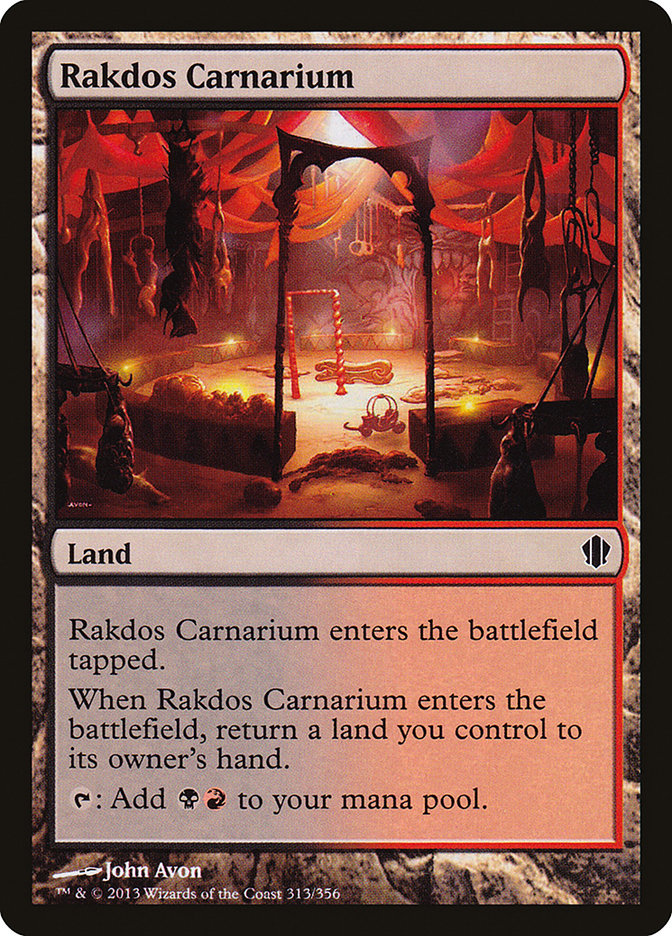 Rakdos Carnarium [Commander 2013] | Tables and Towers