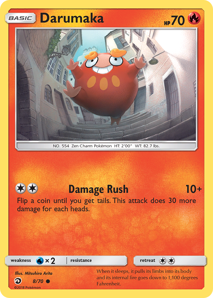 Darumaka (8/70) [Sun & Moon: Dragon Majesty] | Tables and Towers