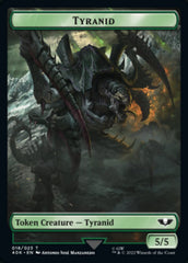 Tyranid (017) // Tyranid (018) Double-Sided Token (Surge Foil) [Warhammer 40,000 Tokens] | Tables and Towers