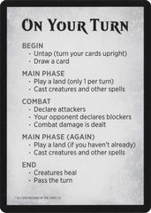 Rules Card [War of the Spark Tokens] | Tables and Towers