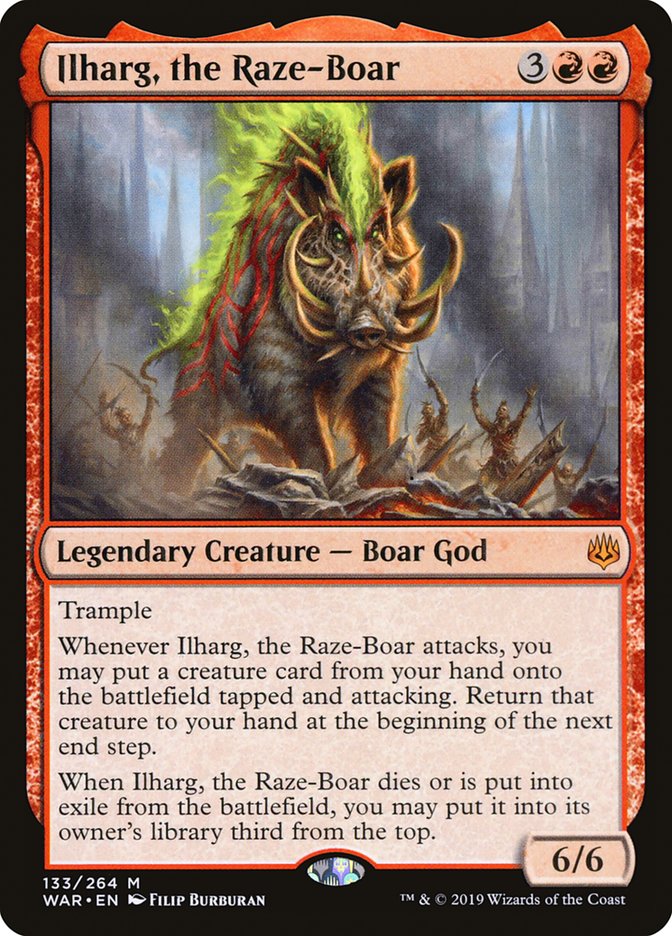 Ilharg, the Raze-Boar [War of the Spark] | Tables and Towers