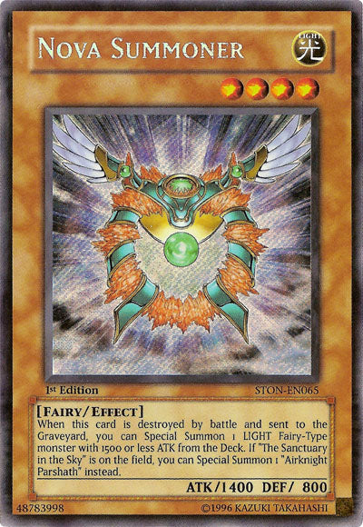 Nova Summoner [STON-EN065] Secret Rare | Tables and Towers