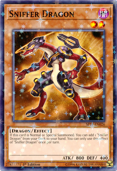 Sniffer Dragon [SP18-EN026] Starfoil Rare | Tables and Towers