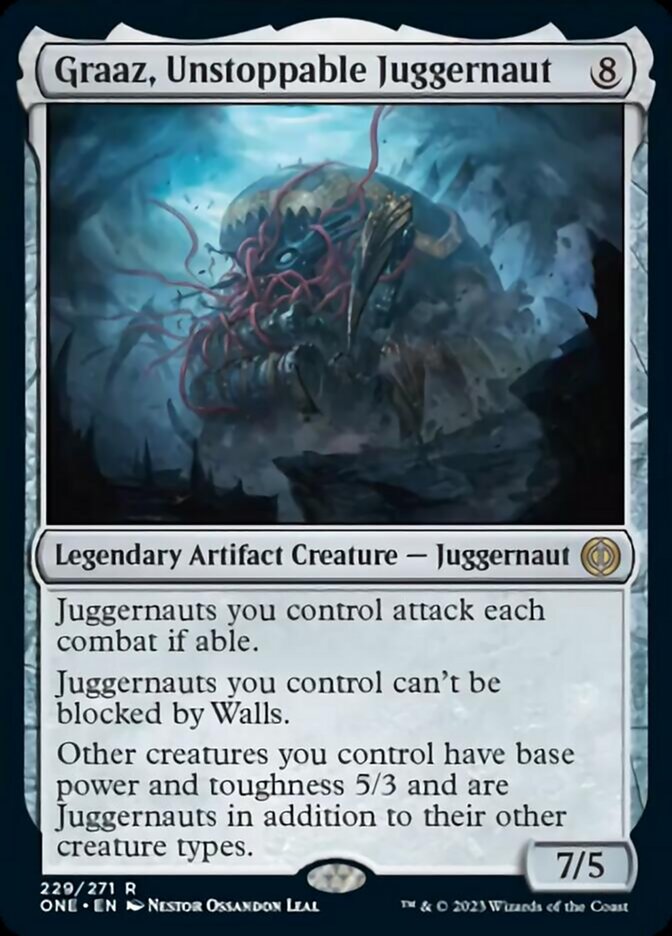 Graaz, Unstoppable Juggernaut [Phyrexia: All Will Be One] | Tables and Towers