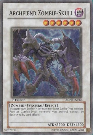 Archfiend Zombie-Skull [ANPR-EN042] Super Rare | Tables and Towers